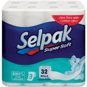Папір туалетний SELPAK 32 (шт.) 3 шари