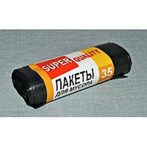 Пакет сміттєвий 35 л (15 шт.) 50*60 см