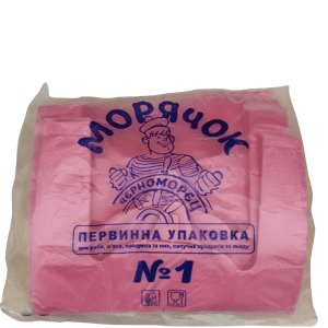 Поліетиленові пакети-майка морячок 22x38 см (152 шт в упаковці, 25 упаковок у мішку, 10 мікрон)